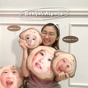 Bantal Boneka Alpaca Series Custom Medium