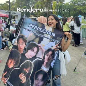 Bendera Custom 80x120 cm