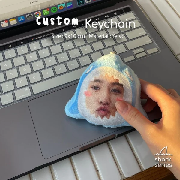 Plushie Keychain Shark Custom