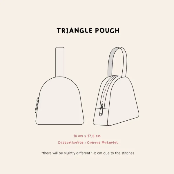 Triangle Pouch Custom - Image 2